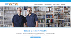 Desktop Screenshot of gobelets-reutilisables.com